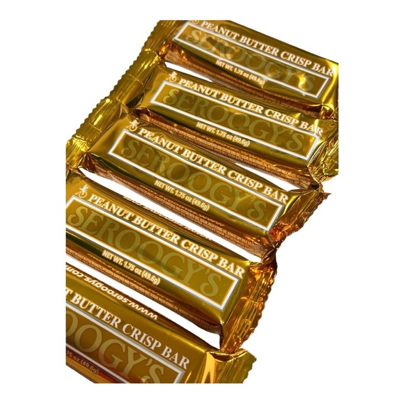 Seroogy’s Chocolate Candy Bars 5 Pack PEANUT BUTTER CRISP BAR NEW!! IYKYK 🍫🍫 - Picture 2 of 3